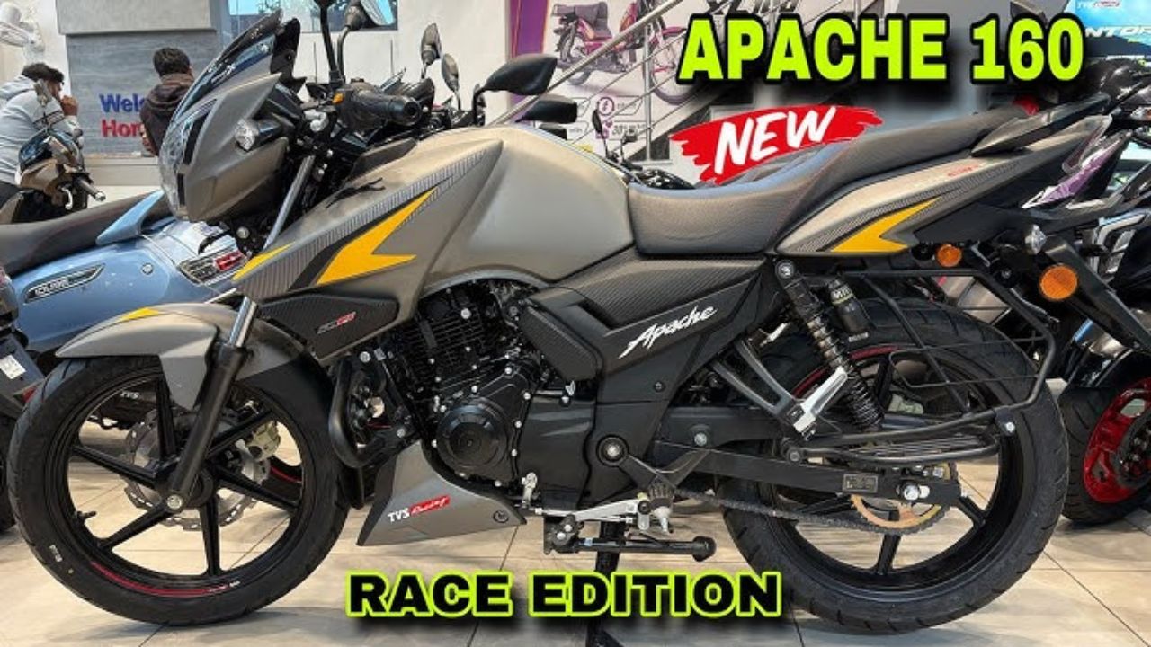 चीते से भी तेज रफ्तार वाले TVS Apache RTR Bike को खरीदे कम कीमत पर। 1 लीटर पेट्रोल में 70Km दूरी तय करेगी -